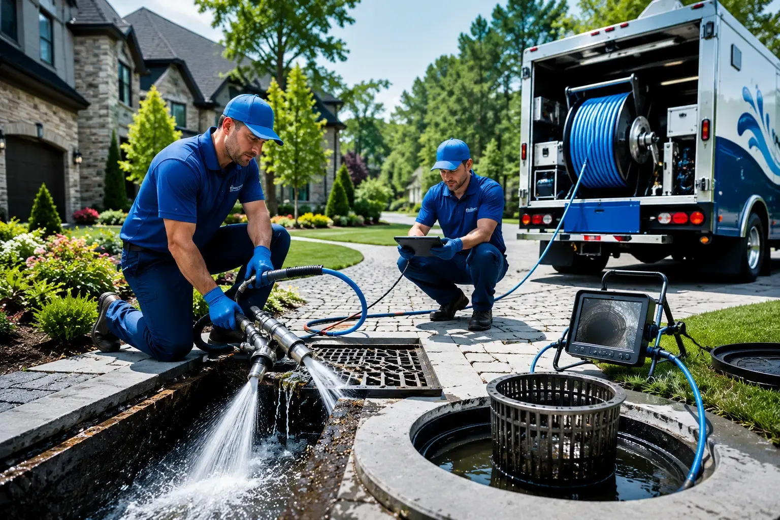 Local outdoor drain cleaning professionals in Britt, IA